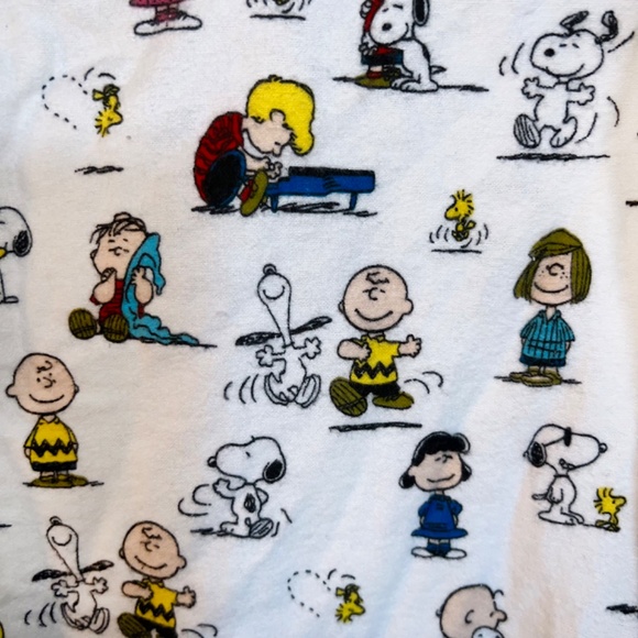 Peanuts Adult Sleeper Pajamas - Picture 2 of 6